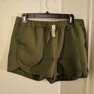 Madewell Cotton Pull on Shorts NWT